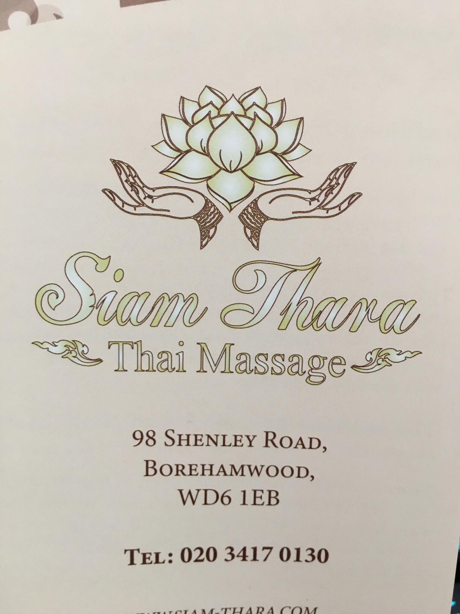 Siam Thara Thai Massage Borehamwood Nextdoor