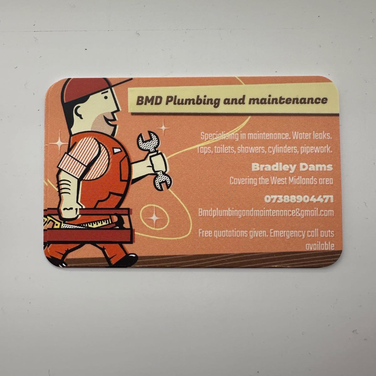 Bmd plumbing and maintenance - Bilston, GB-ENG - Nextdoor