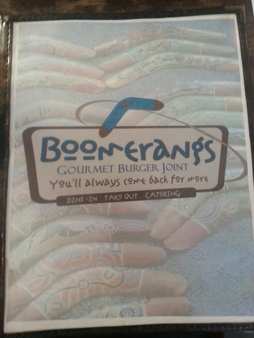 Boomerangs Gourmet Burger Joint San Diego, CA Nextdoor