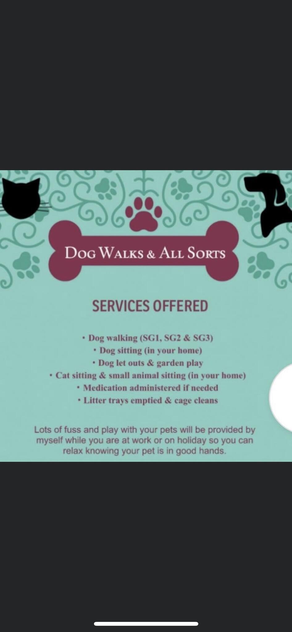 Dog Walks & All Sorts Stevenage, GBENG Nextdoor