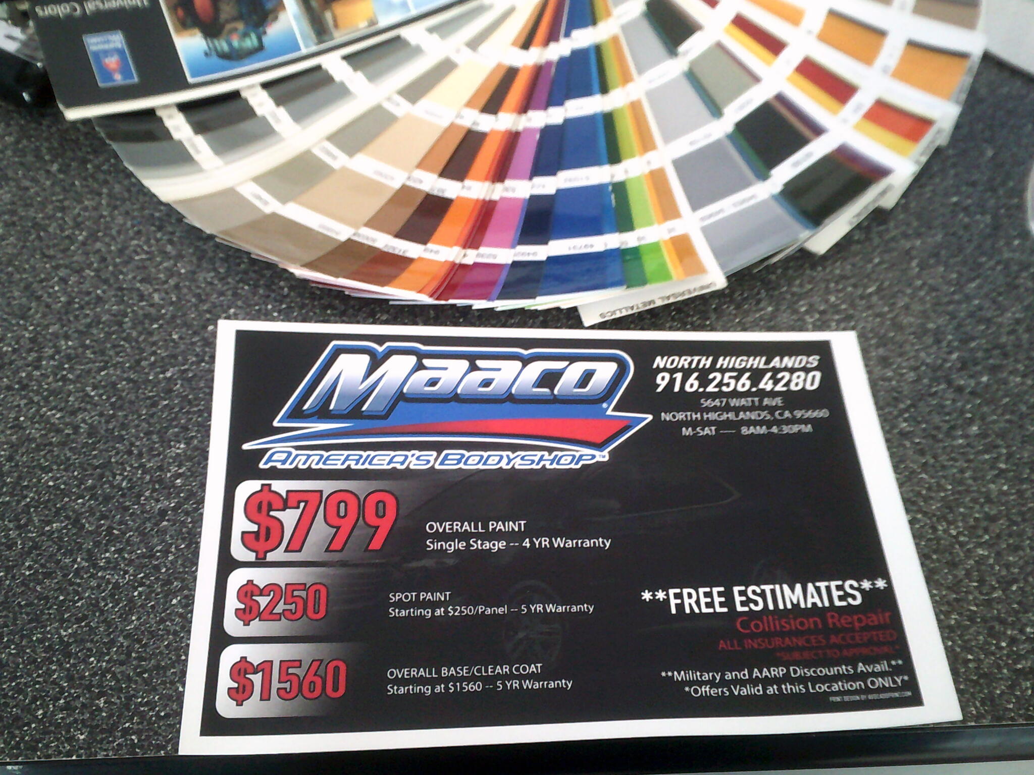 How Long is Maaco Paint Warranty 