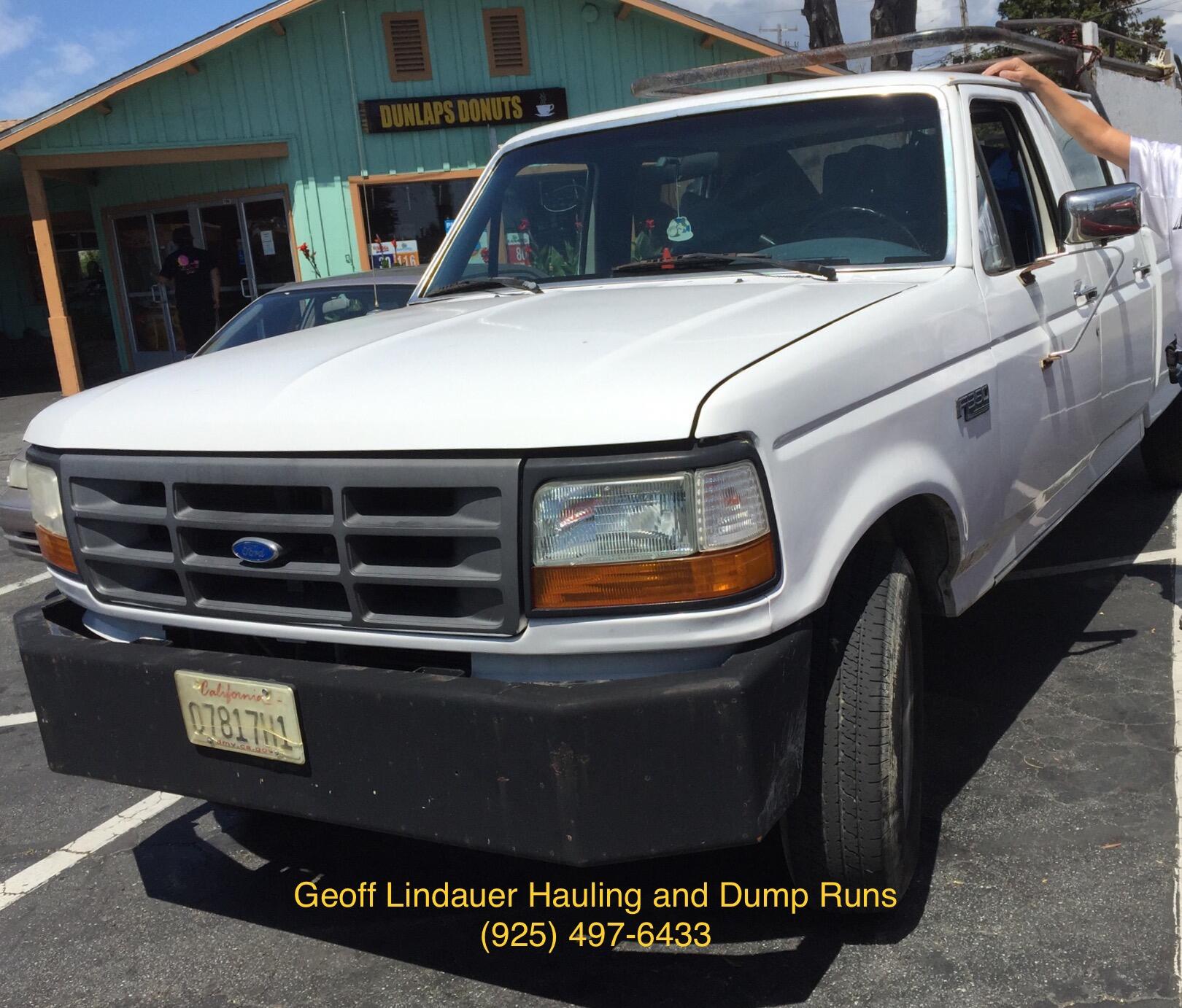 Geoff Lindauer Hauling and Dump Runs Santa Cruz CA Nextdoor