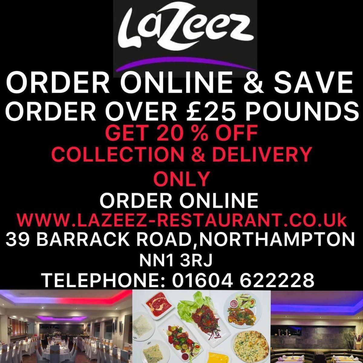 Lazeez Restaurant Northampton Nextdoor