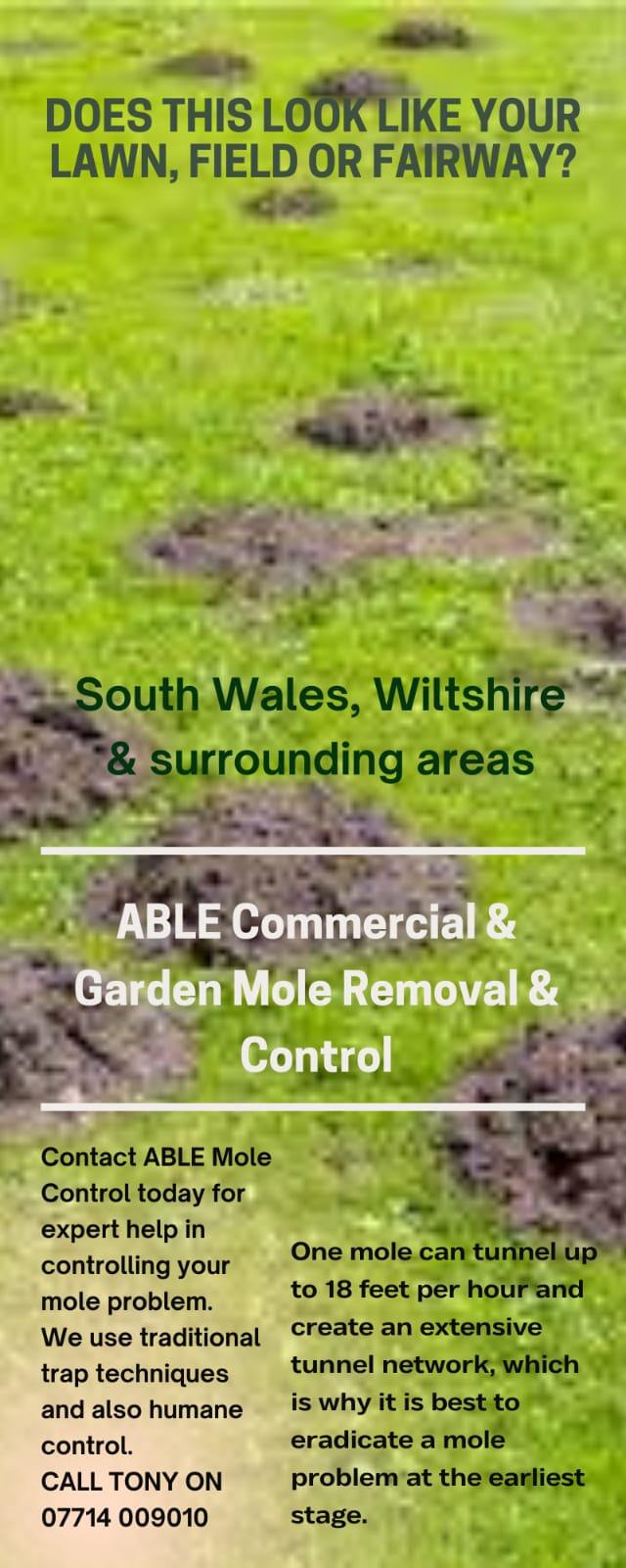Able Mole Control Bridgend, GBWLS Nextdoor