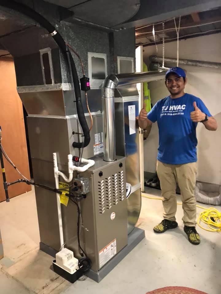 t & j heating & air conditioning