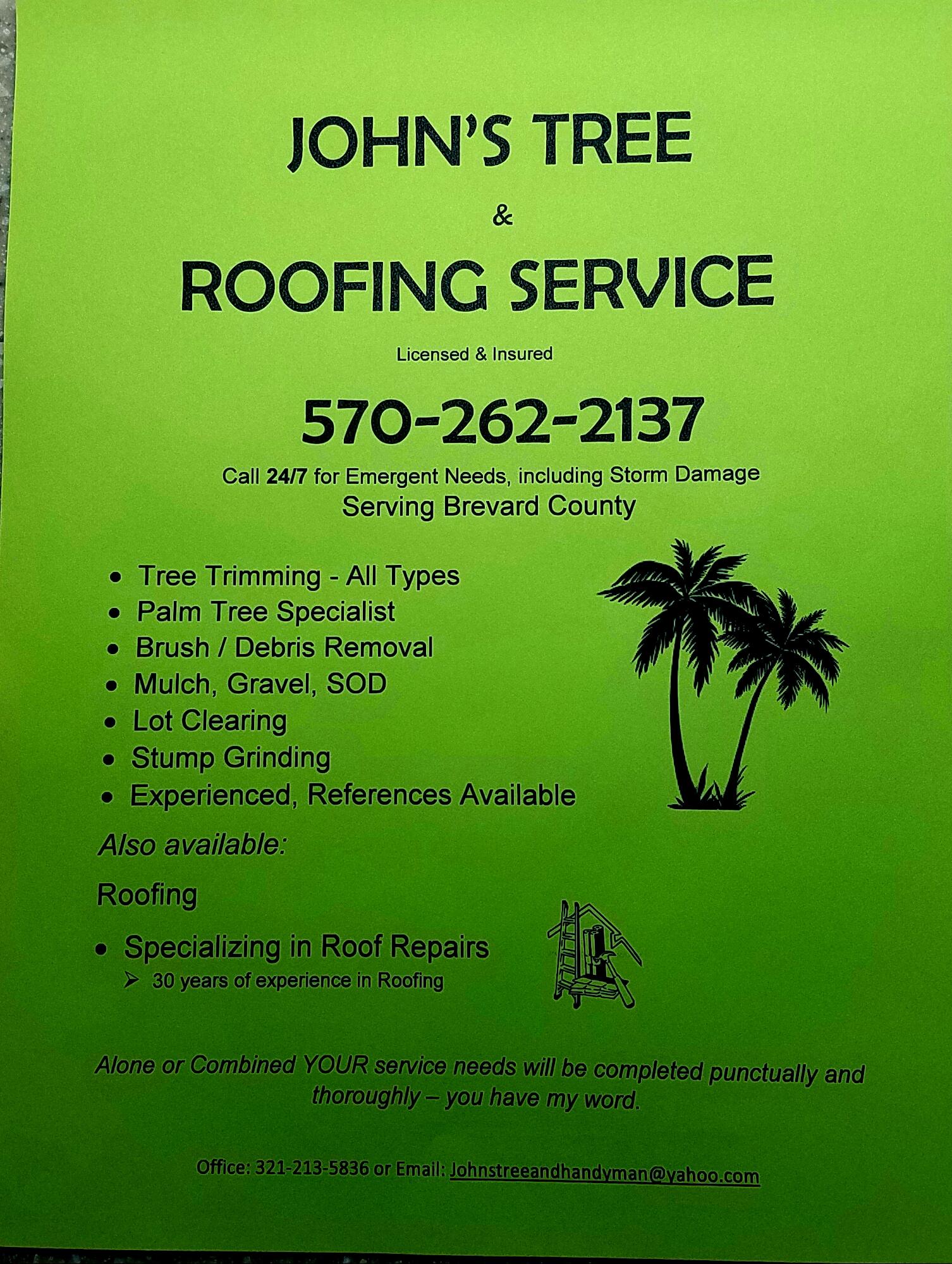 Johns Tree & Handyman Services - Palm Bay, FL - Nextdoor