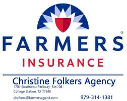Logo of Farmers Insurance - Christine Folkers