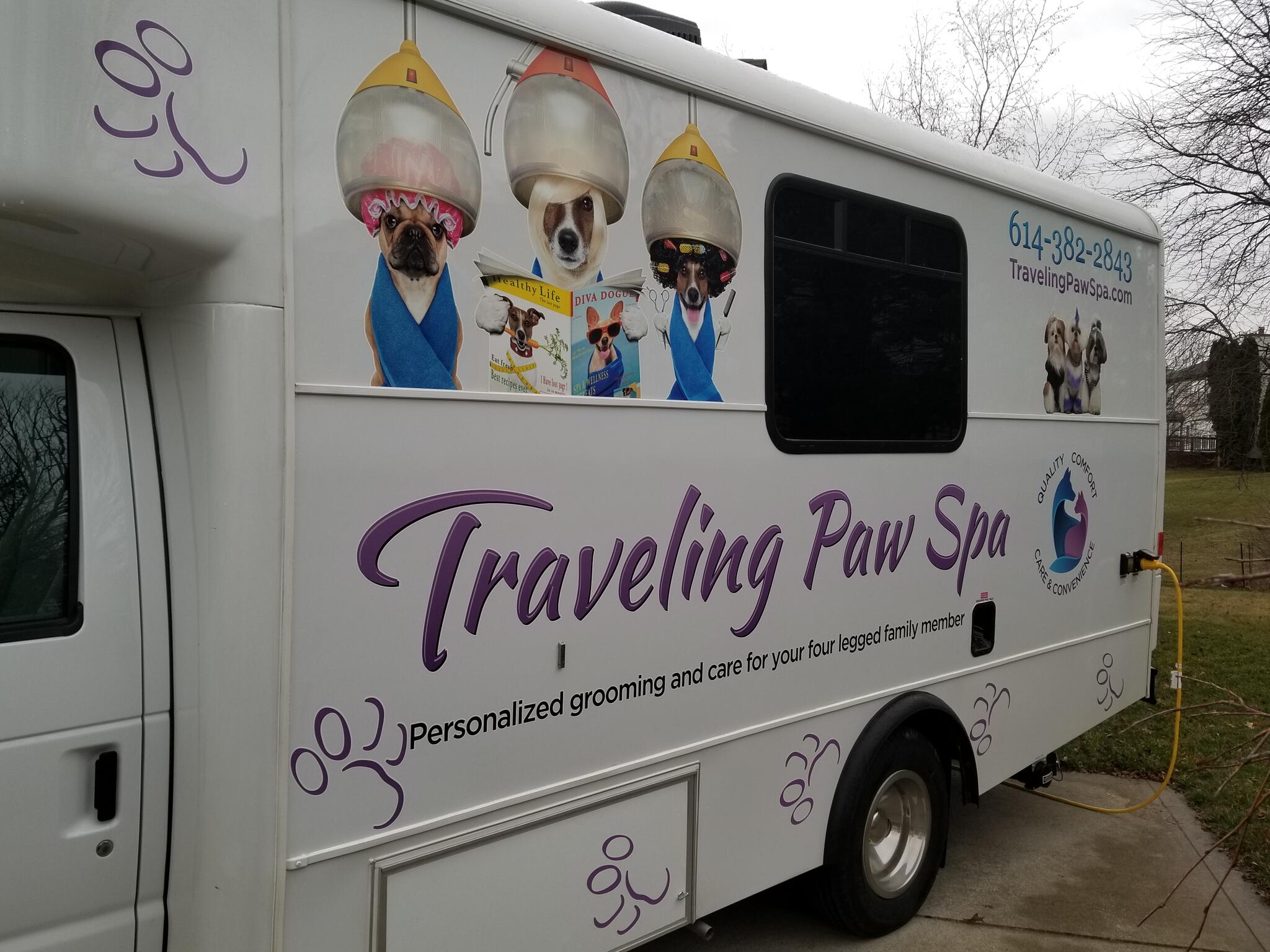 Traveling fashion dog groomer near me