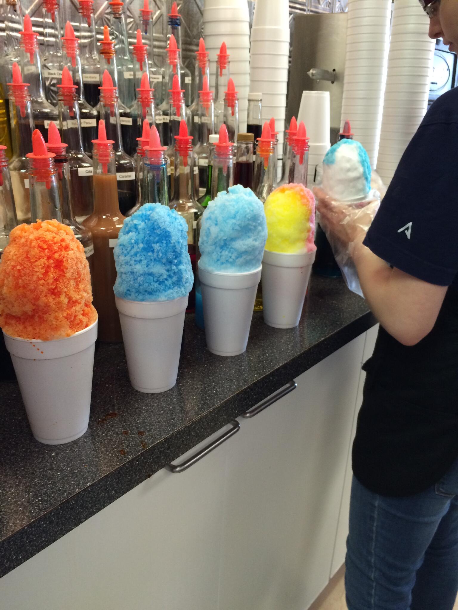 Snowcones & Shaved Ice in Houston (Minute Maid Park)