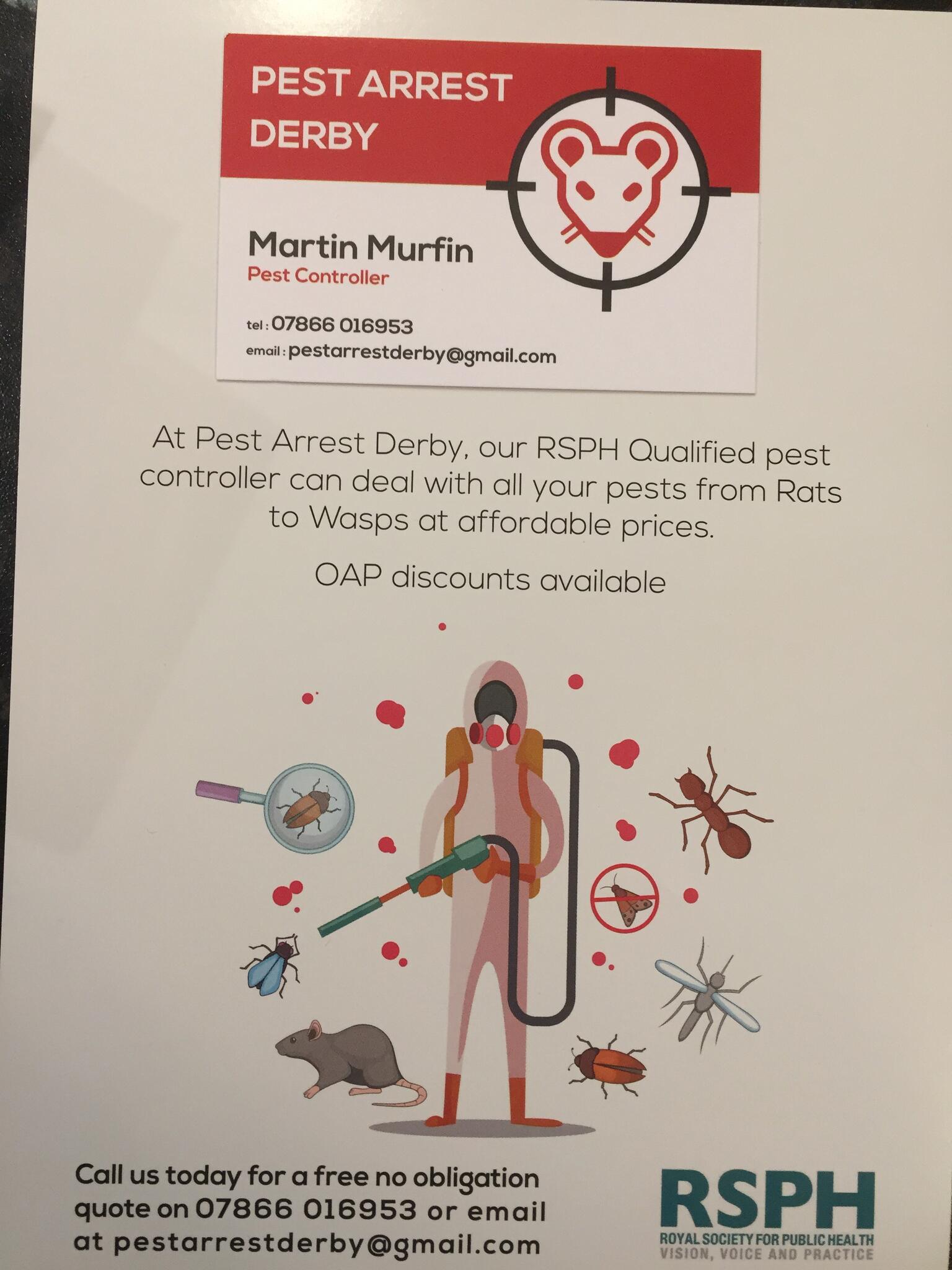 Pest Arrest Derby Derby, England Nextdoor