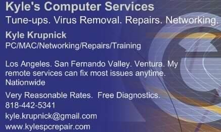 Kyle's computer repair & PC services - Agoura Hills, CA - Nextdoor