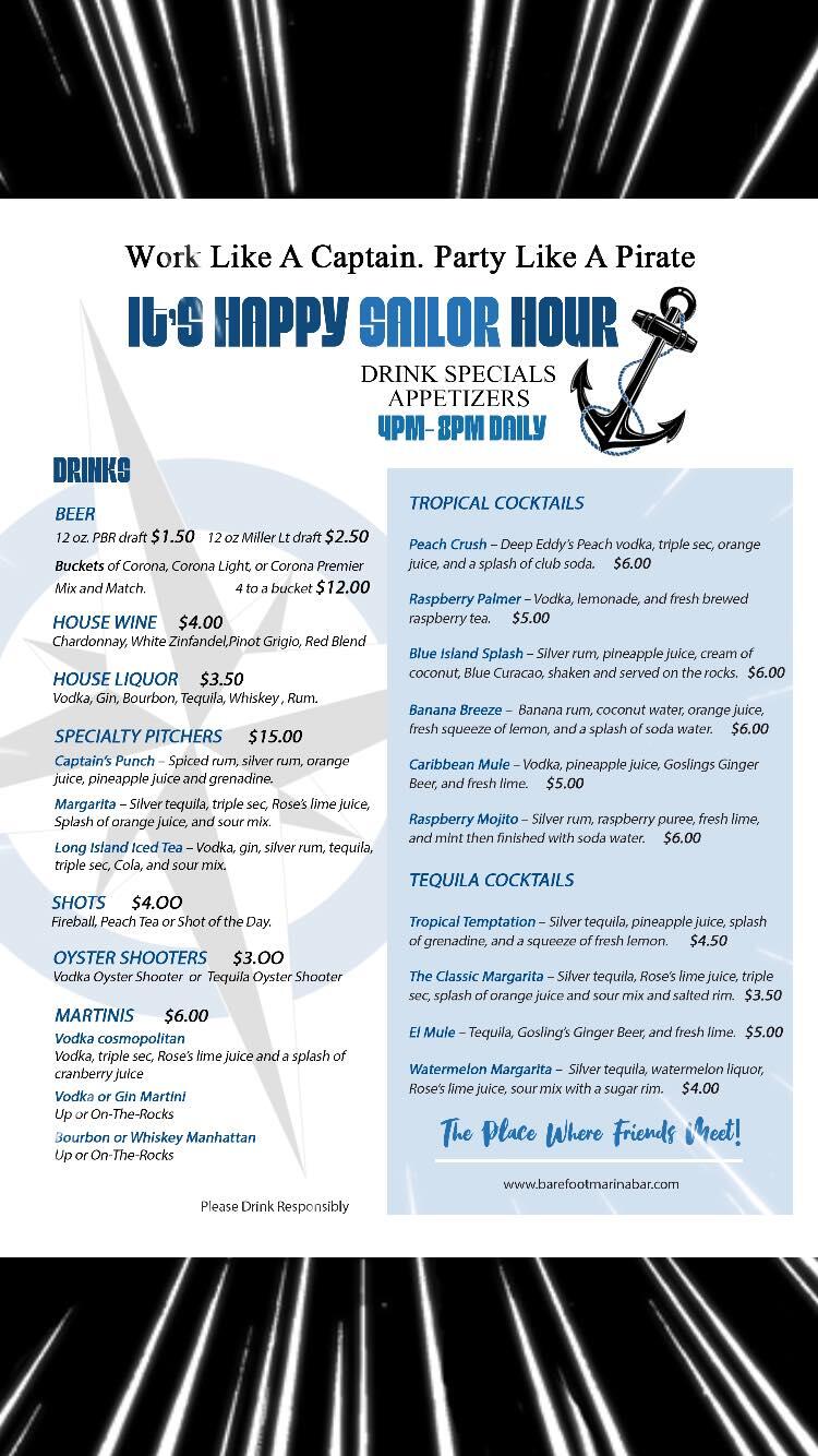 The Marina Bar And Grill At Barefoot Resort North Myrtle Beach, SC