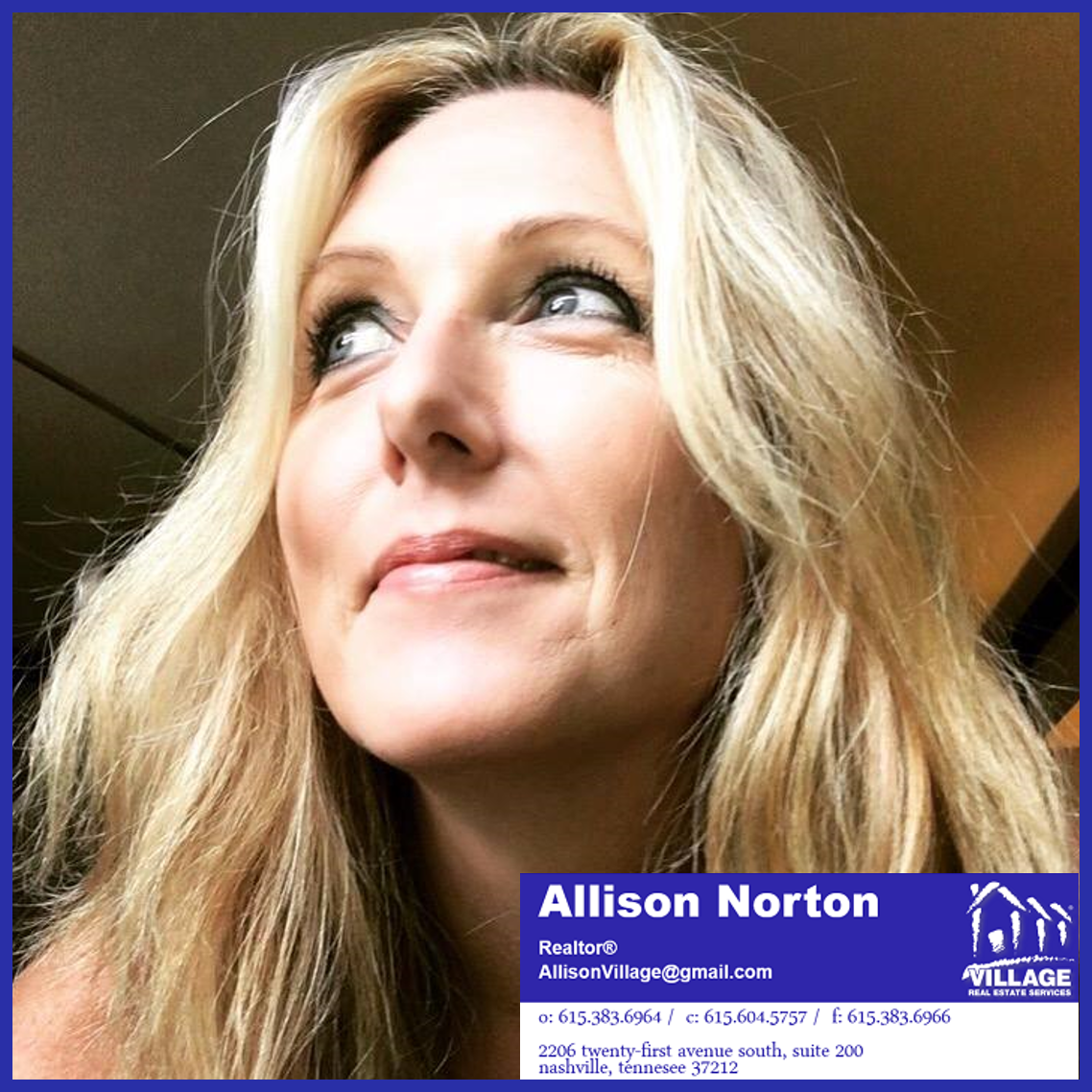 Allison Norton Realtor Village Real Estate Nashville, TN Nextdoor
