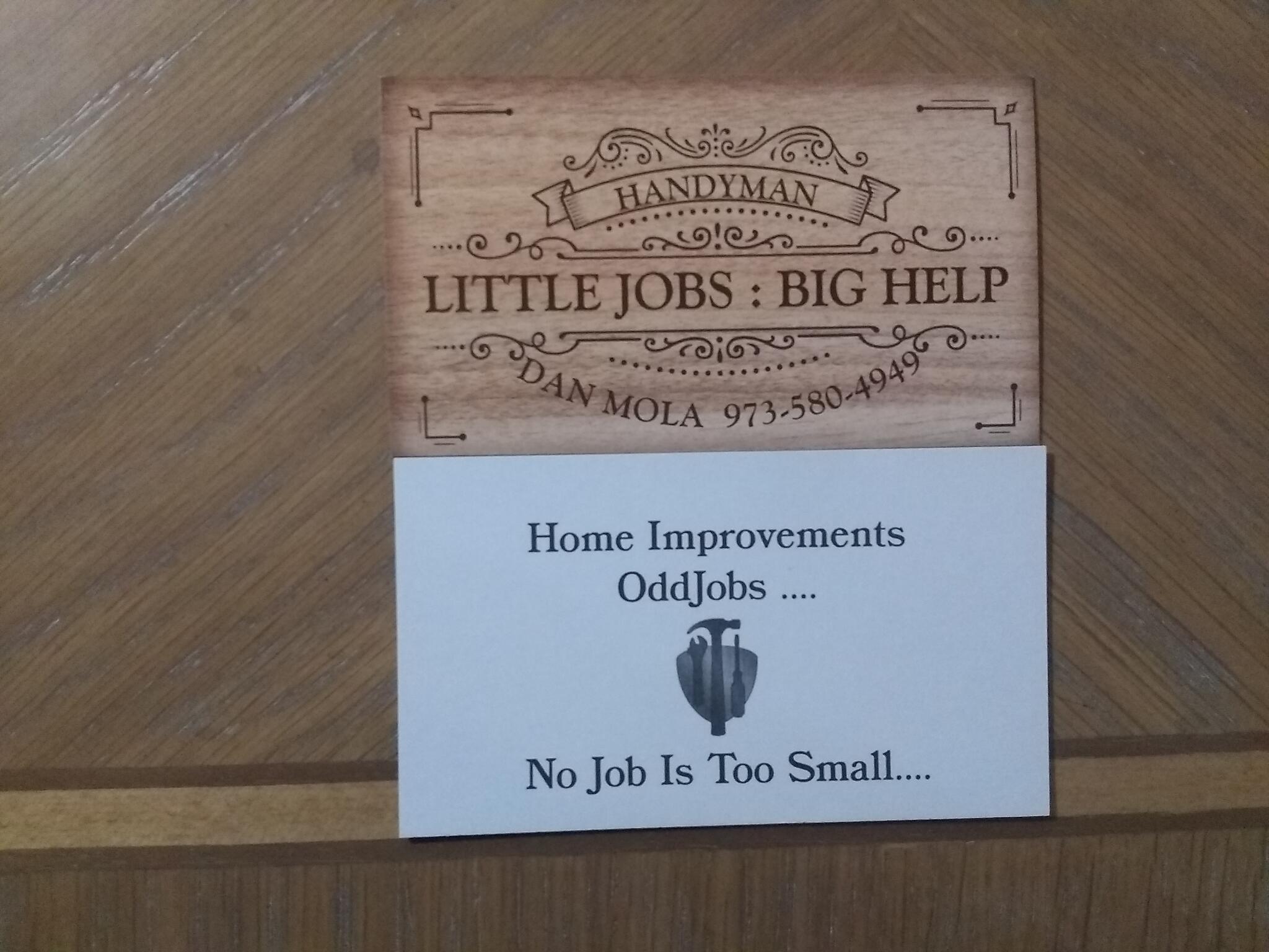 HANDYMAN Dan Mola Oak Ridge, NJ Nextdoor