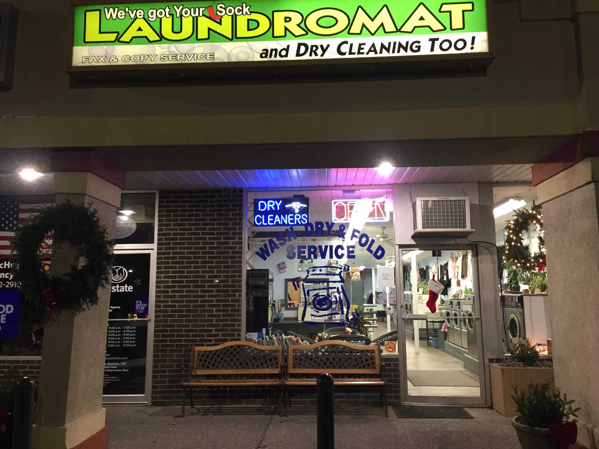 We've Got Your Sock Laundromat and Drycleaning Too! Poughkeepsie, NY