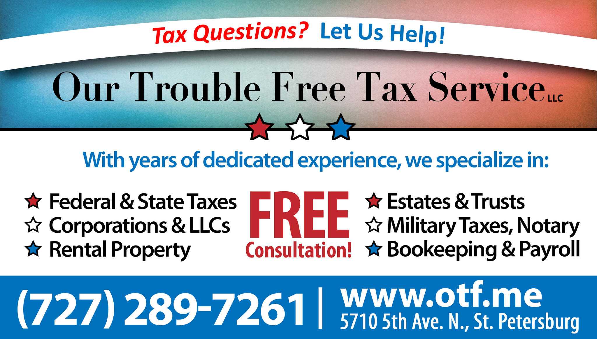 Our Trouble Free Tax Service LLC Saint Petersburg, FL Nextdoor