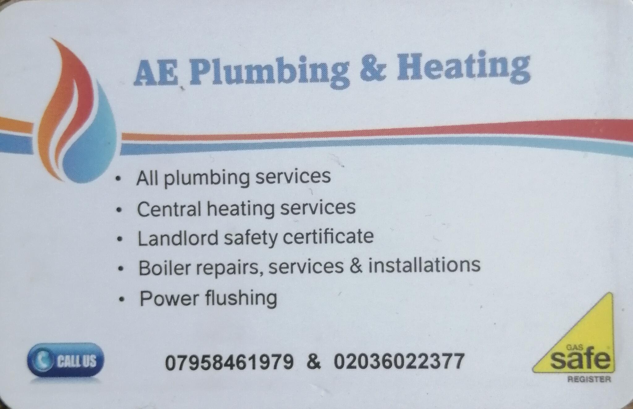 Ae Heating & Plumbing London, England Nextdoor