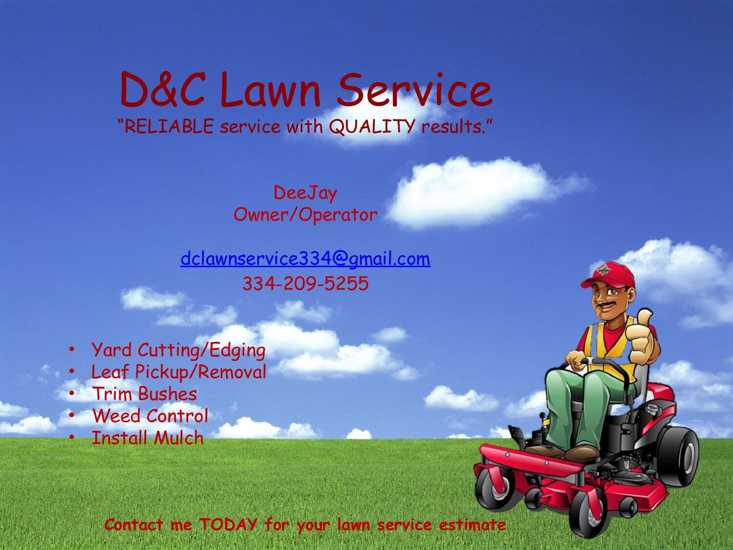 D&C Lawn Service Harvest, AL Nextdoor