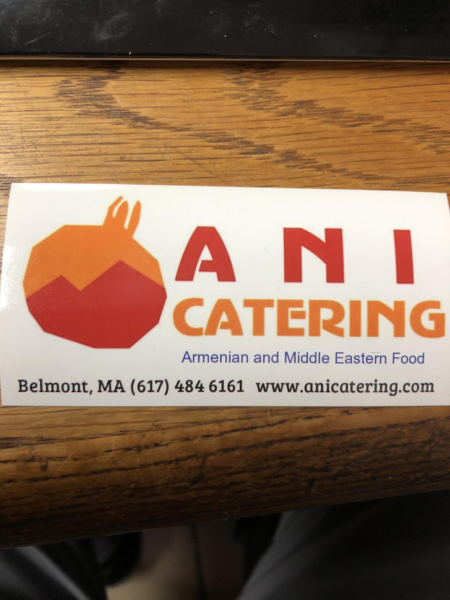 Ani Catering & Cafe - Belmont, MA - Nextdoor