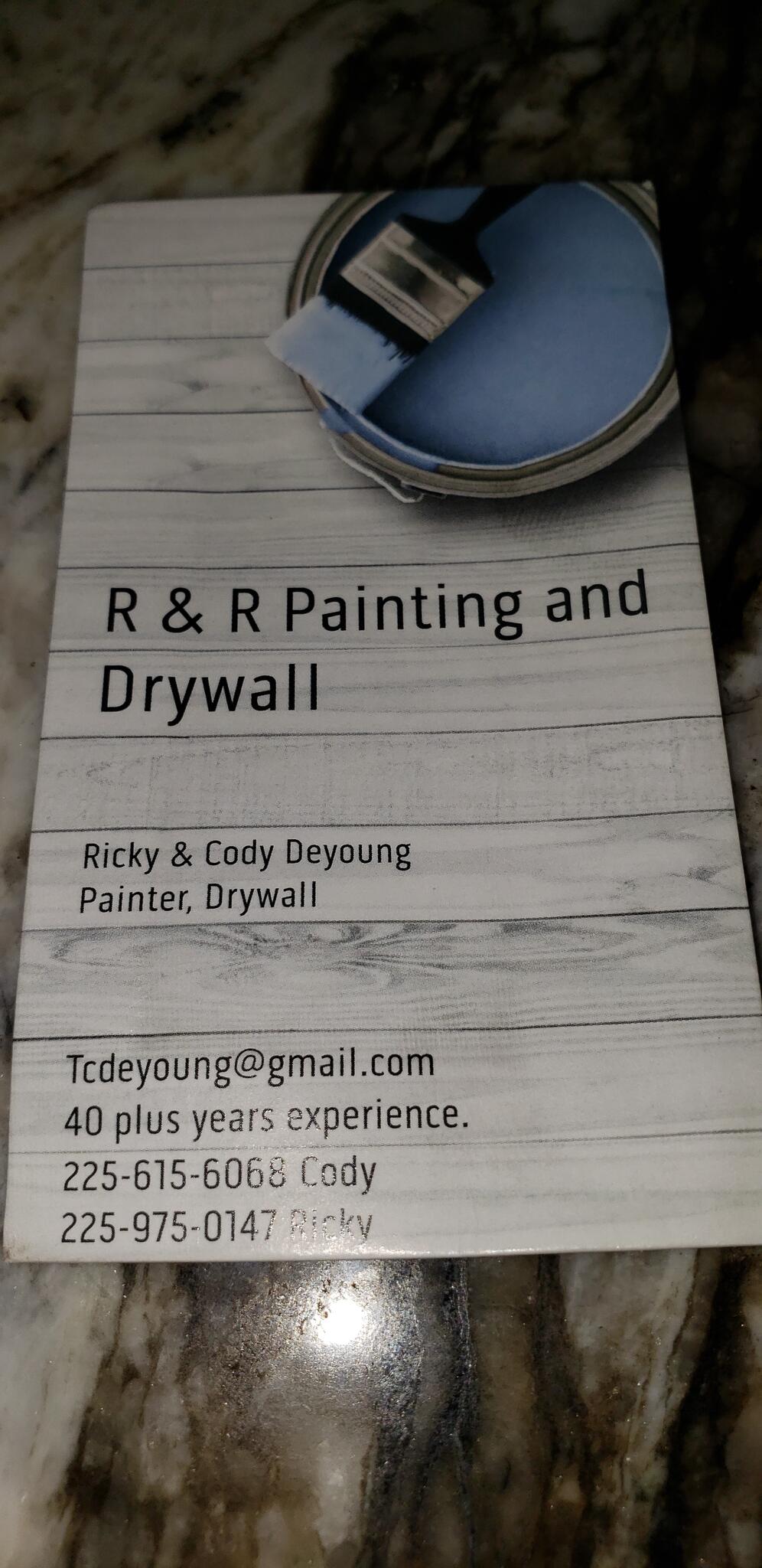 R R Painting And Drywall Denham Springs LA Nextdoor