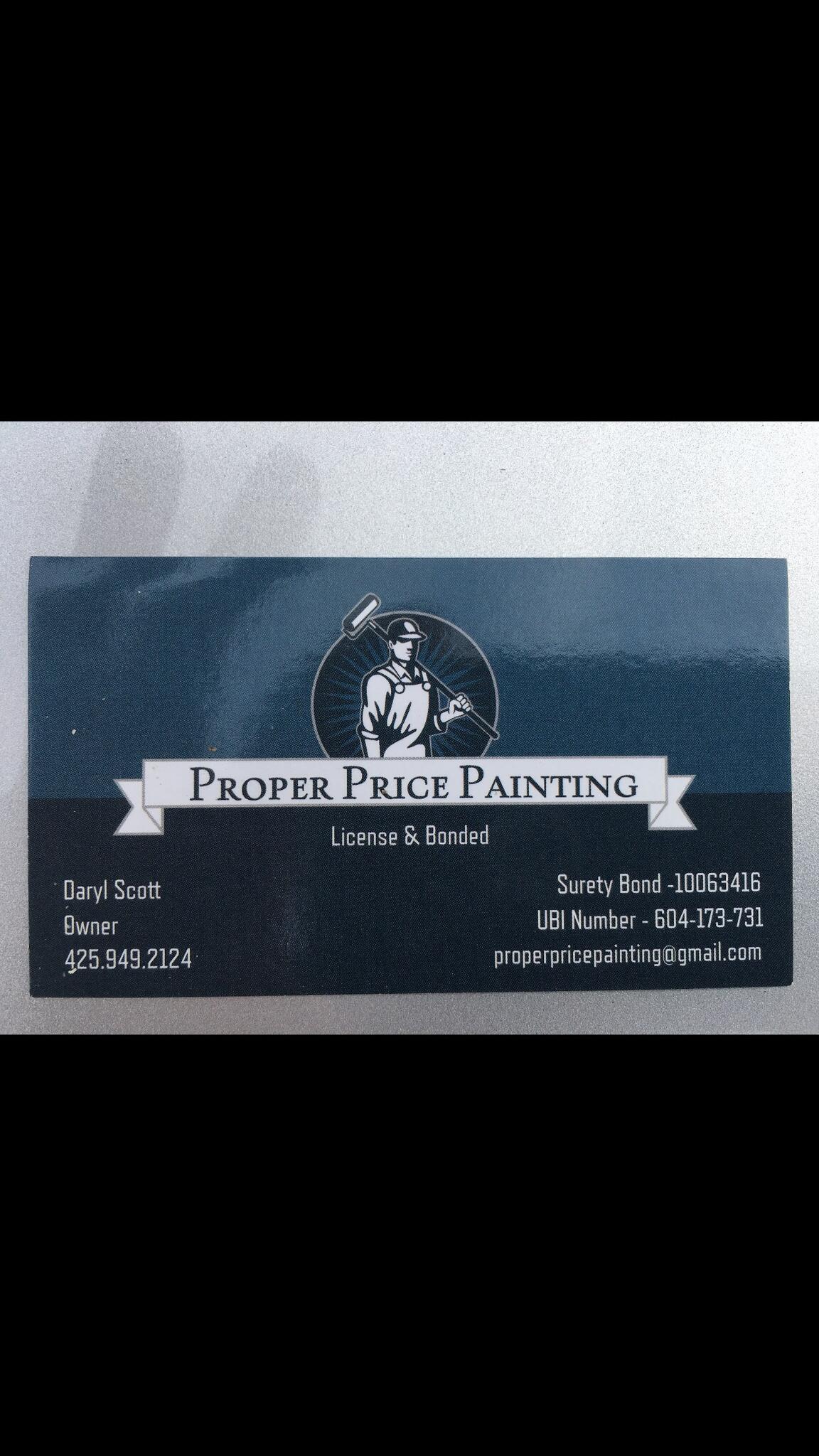 Proper Price Painting Federal Way, WA Nextdoor