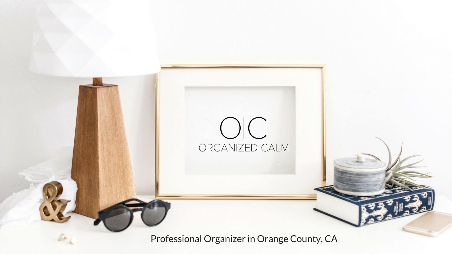 Organized Calm • Professional Home Organizer • Dallas