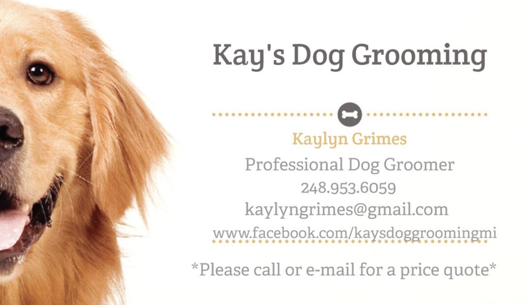 Kay’s Dog Grooming Nextdoor