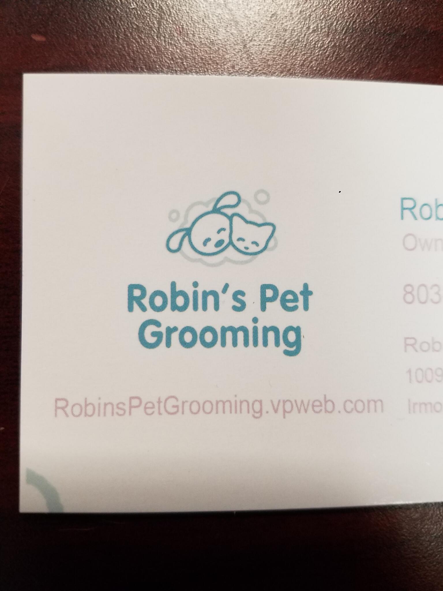 Robins hot sale pet grooming