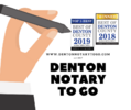 Denton Notary To GO