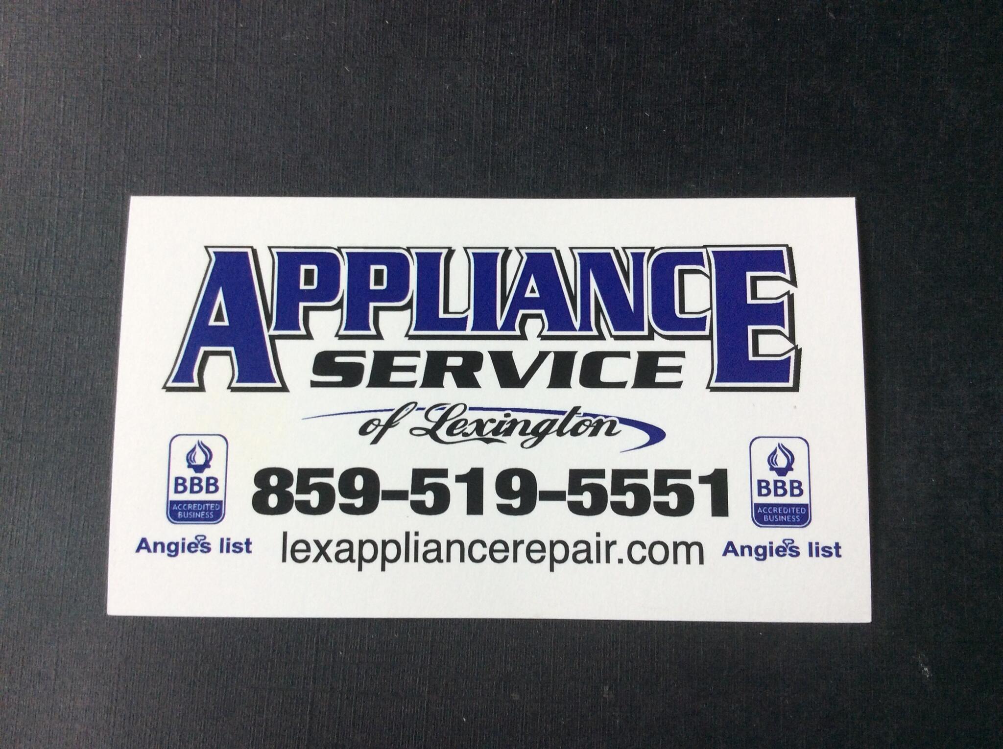 Appliance Service of Lexington Lexington, KY Nextdoor