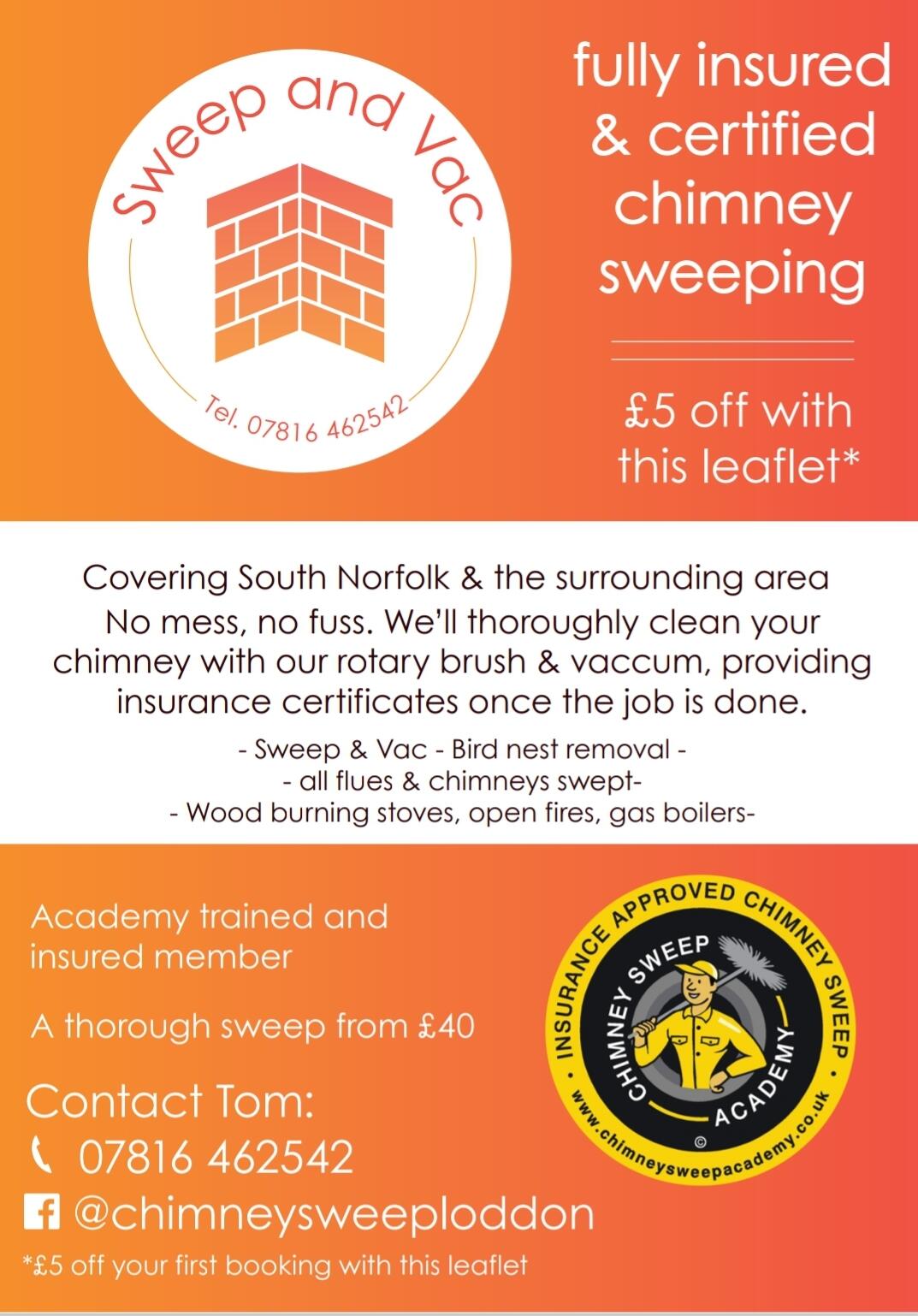 Chimney Sweep Sweep And Vac Norwich, England Nextdoor