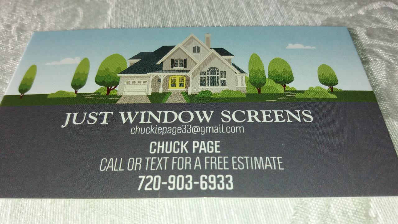 Just Window Screens - Elizabeth, CO - Nextdoor