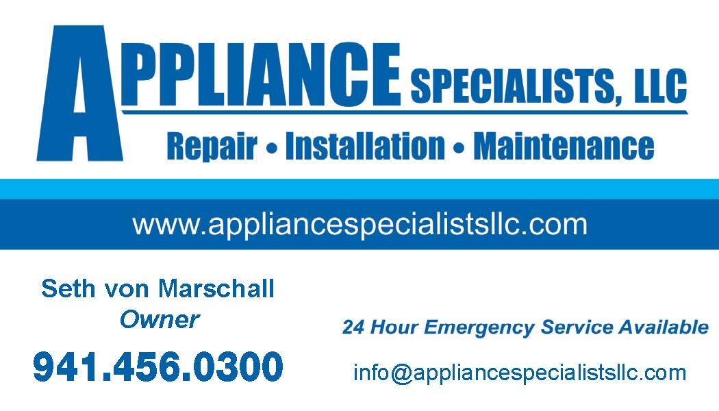 Appliance Specialists Venice, FL Nextdoor