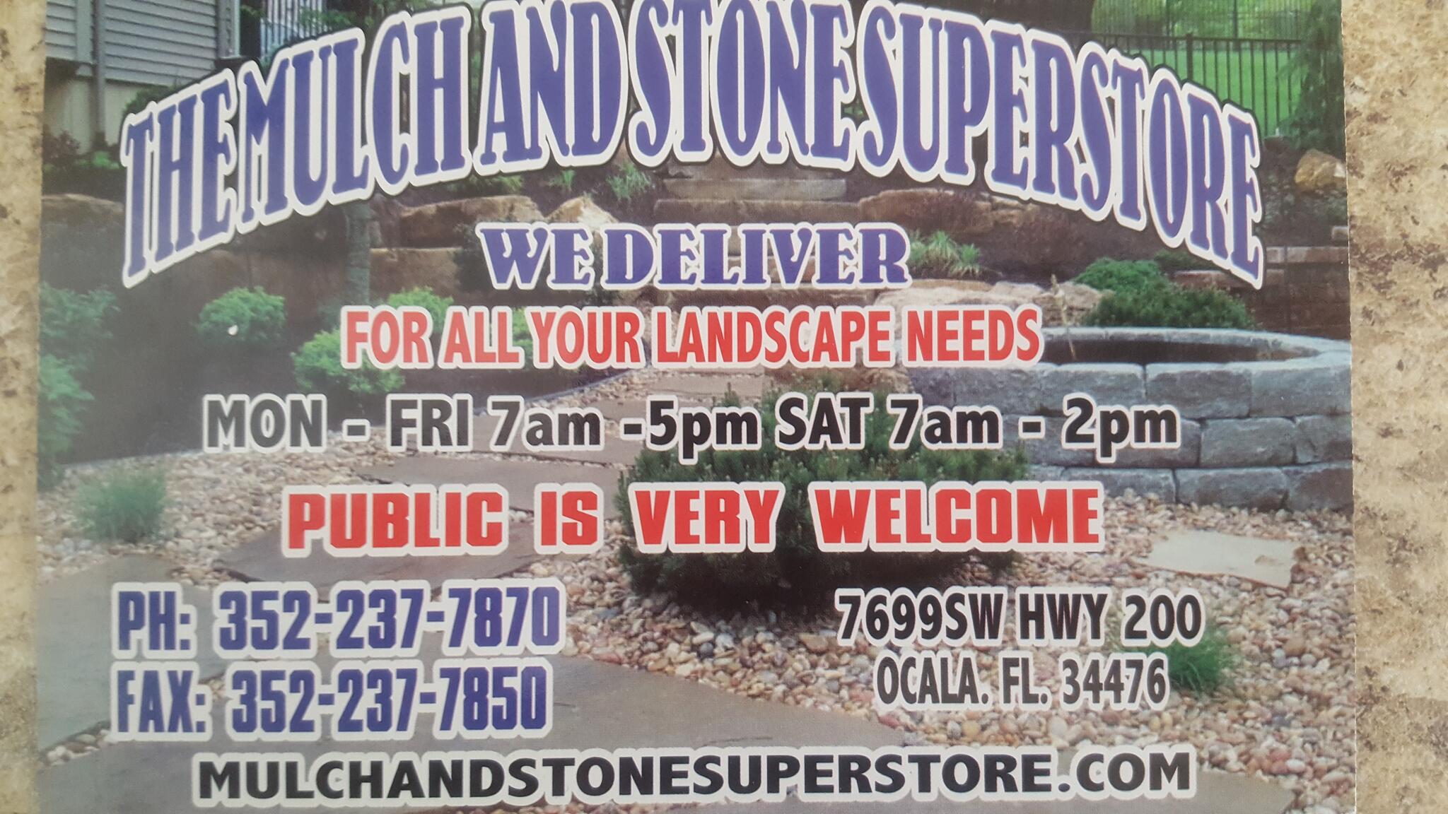 The Mulch And Stone Superstore Inc Ocala, FL Nextdoor