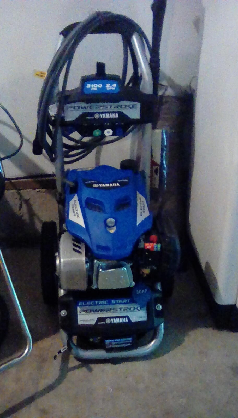 PowerStroke 3100 PSI Gas Pressure Washer With Electric Start Yamaha En