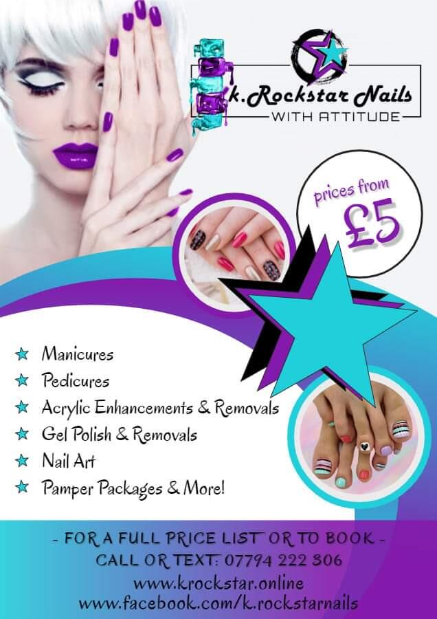 K.rockstar Nails Chesterfield, Derbyshire Nextdoor
