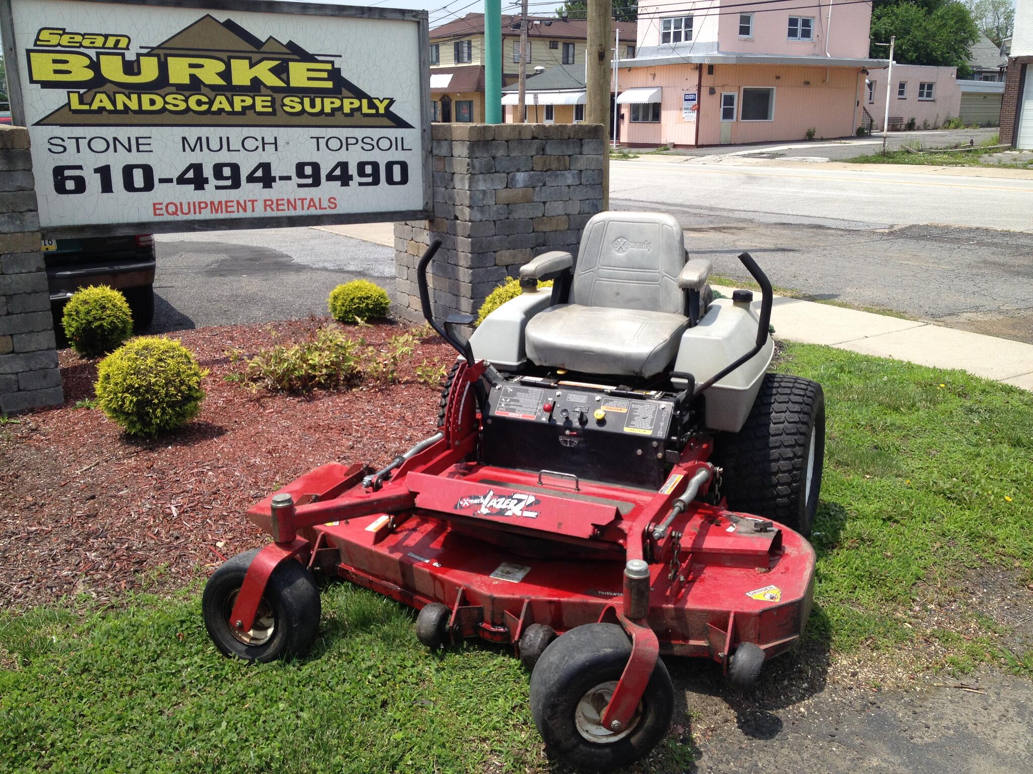 Upper discount merion mower