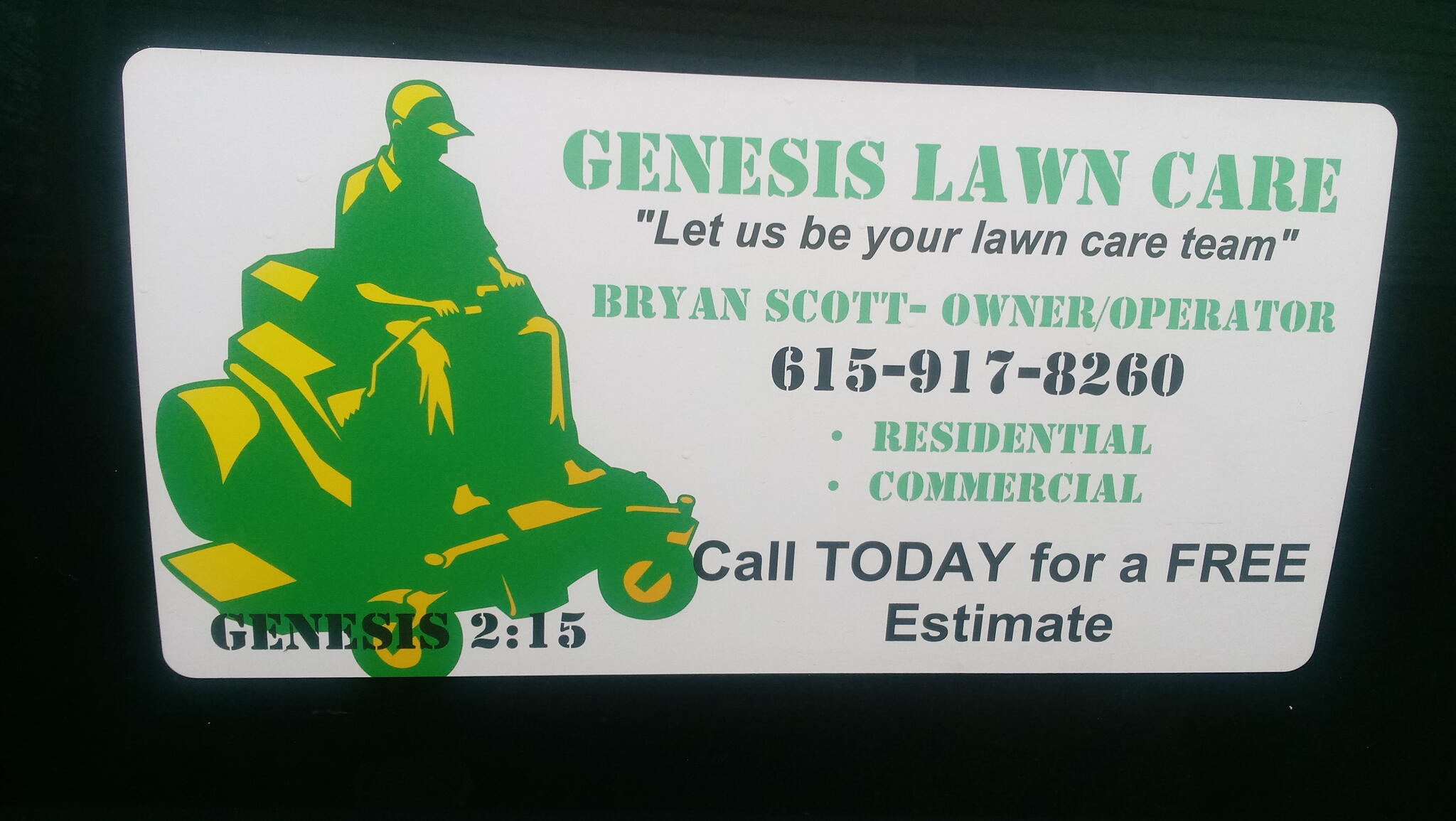 Genesis Lawn Care Hendersonville, TN Nextdoor