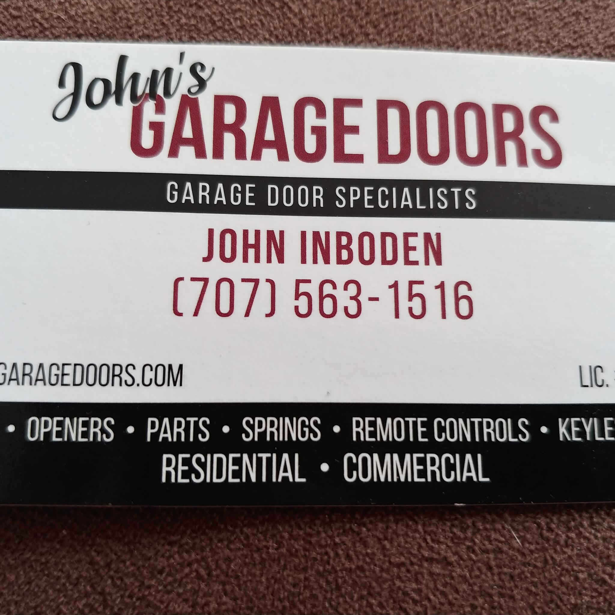 John's Garage Doors Vallejo, CA Nextdoor