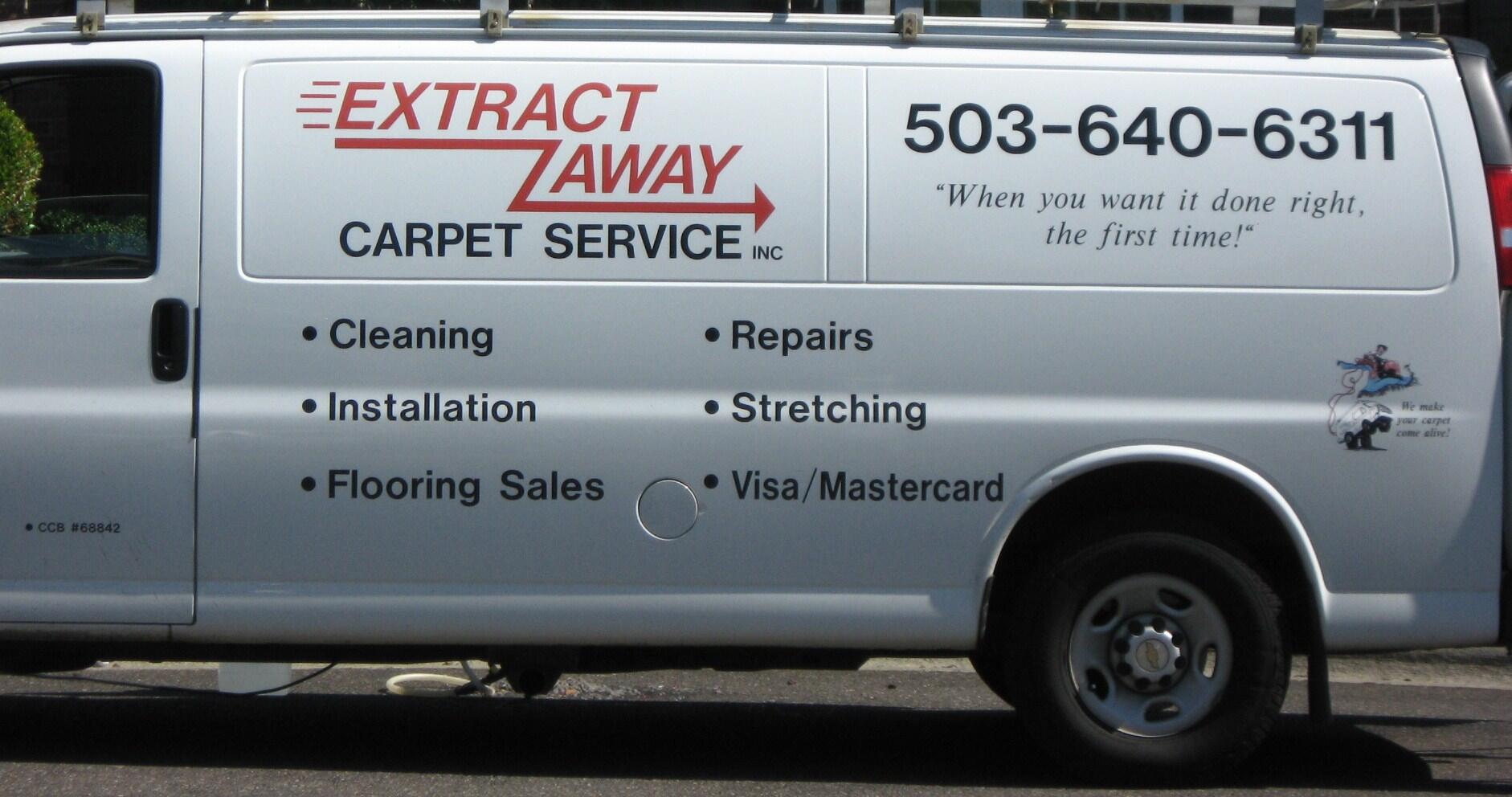 Extract Away Carpet Cleaning & Installation Services Hillsboro, OR