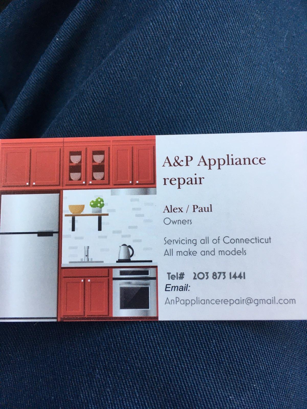 A&P Appliance Repair Old Saybrook, CT Nextdoor