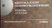 Mccallon Construction