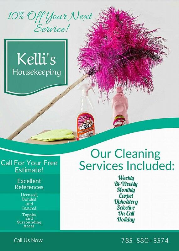 Kelli's Housekeeping Topeka, KS Nextdoor