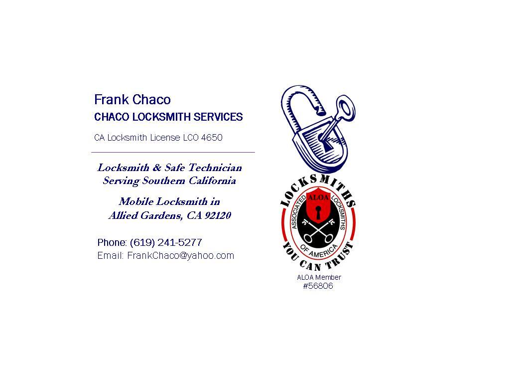 Chaco Locksmith Services Nextdoor