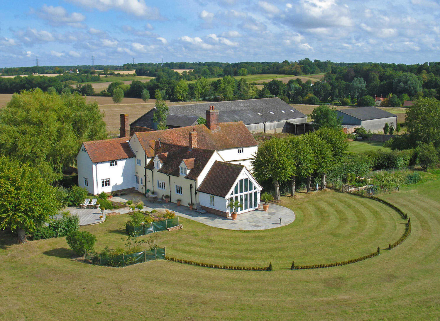 mast and drone aerial photography