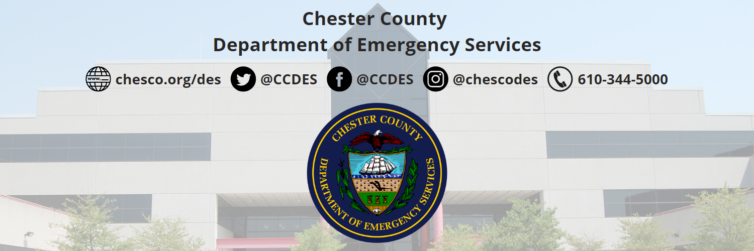 Chester Cmd Chester County Department of Emergency Services - 56 updates
