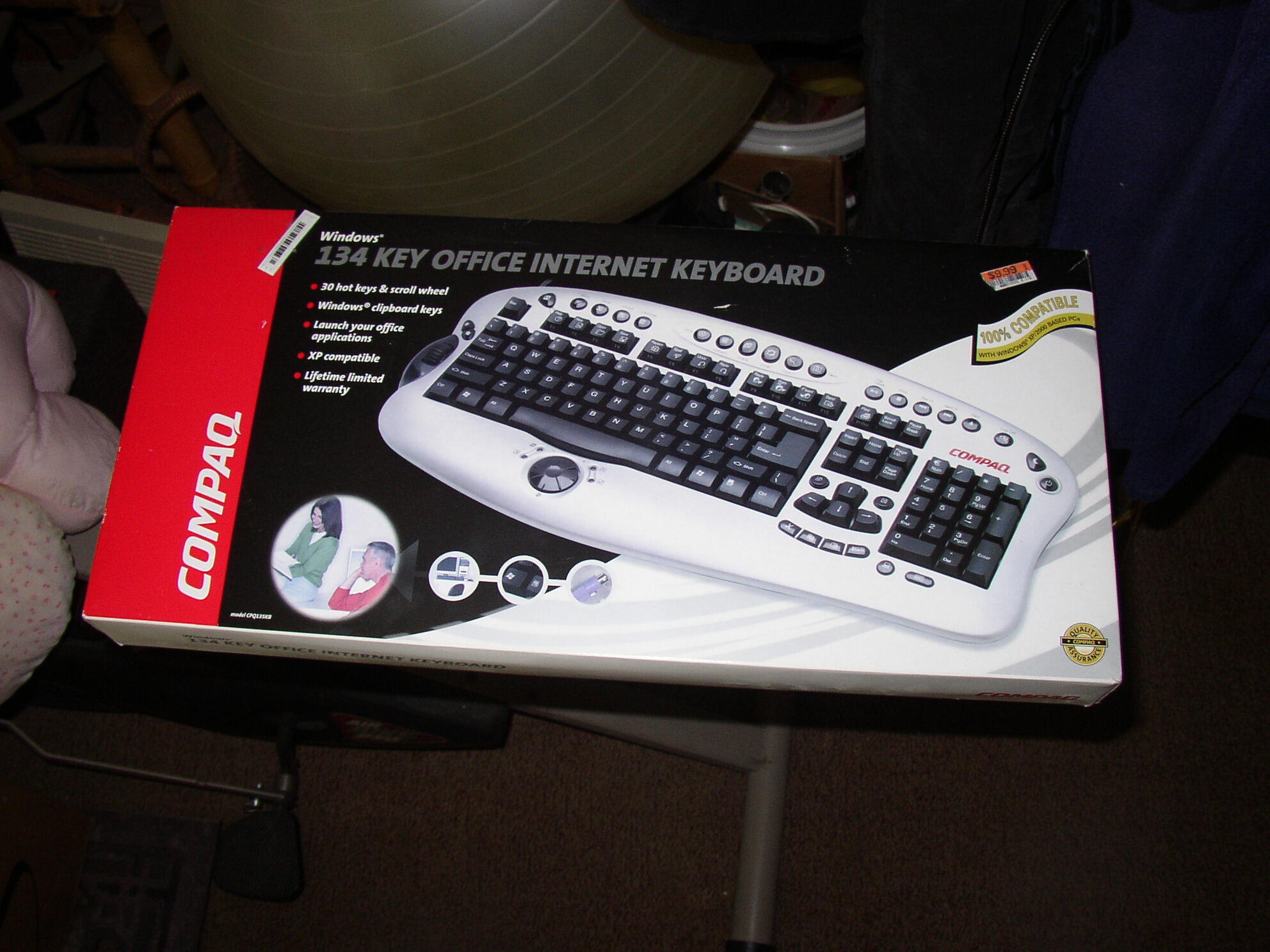 Compaq 134 Key Office Internet Keyboard for $10 in Oakland, CA | For ...