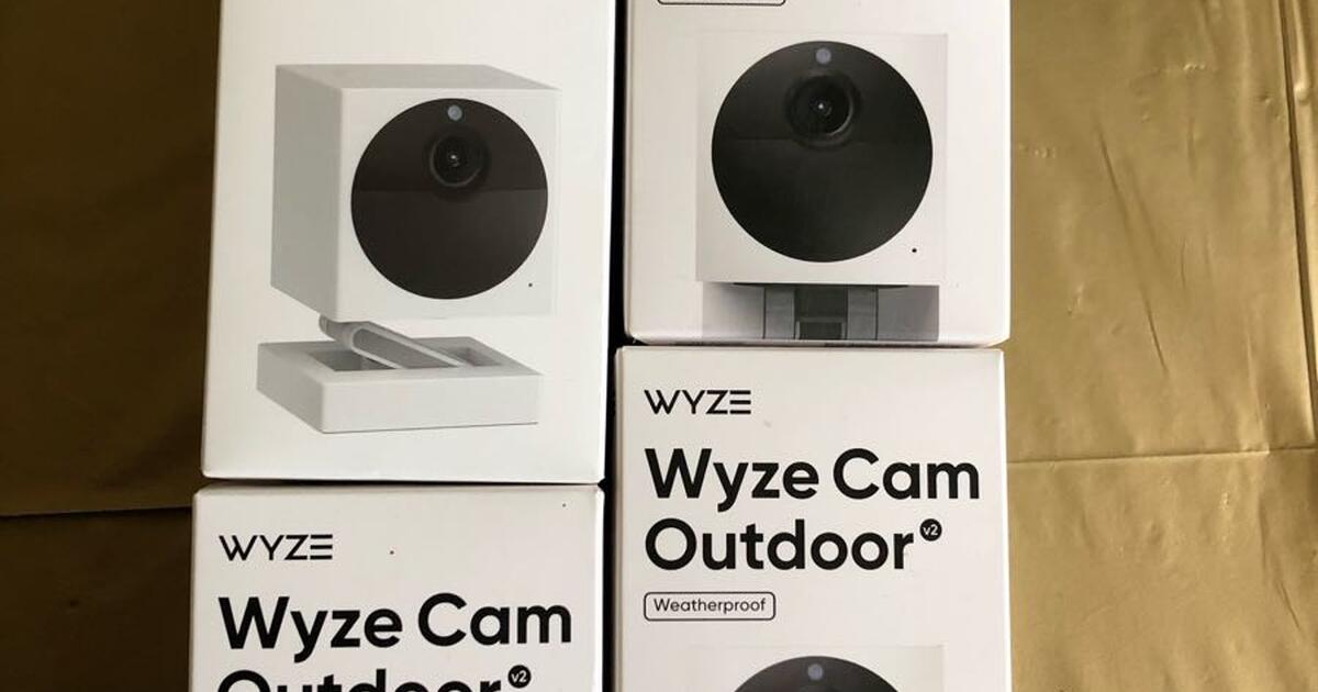 Wyze Outdoor Wireless Security Camera Starter Bundle plus 2 for 175 in
