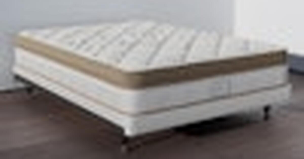 FREE 1 year old organic Queen Size Saatva Foundation (Box Spring) for