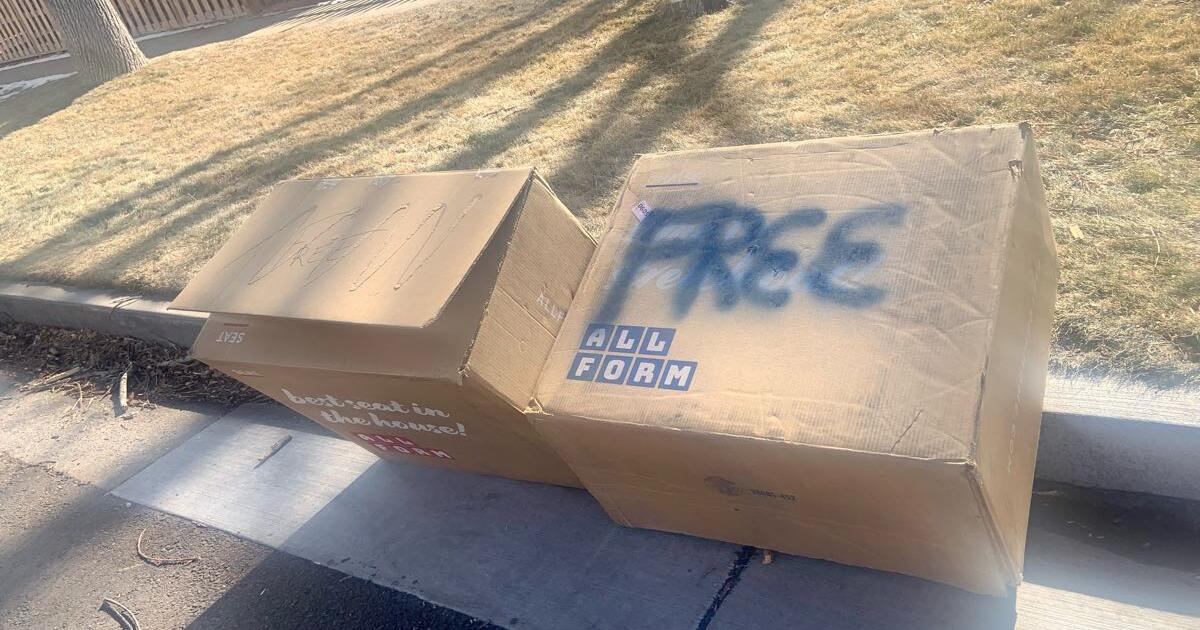 2 Free big boxes, very sturdy for Free in Colorado Springs, CO For
